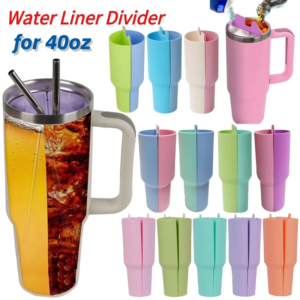 Transform Your Stanley 40oz Mug with Our Versatile Silicone Water Bottle Liner – Enjoy Double Flavors with Ease!