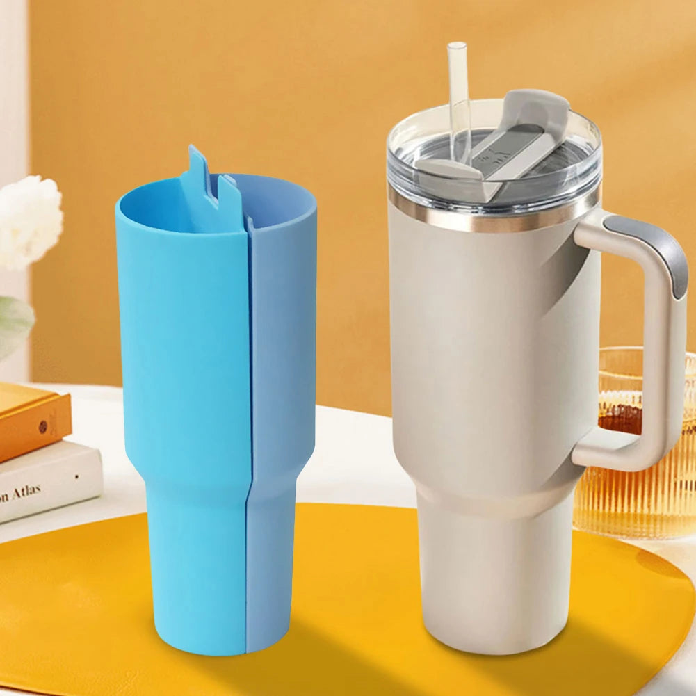 Transform Your Stanley 40oz Mug with Our Versatile Silicone Water Bottle Liner – Enjoy Double Flavors with Ease!